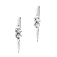 Orecchini Vivi Gioielli Donna in Argento Zircone 1998030043504 - 1998030043504